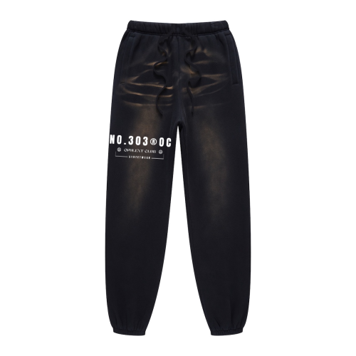 303 Streetwear Washed Dyed Joggers(440GSM)