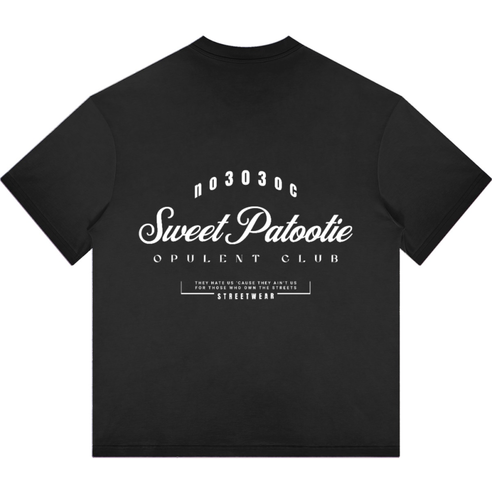 SP303 Dopamine Dressing Washed Gradient Stir Fried T-shirt(255GSM)