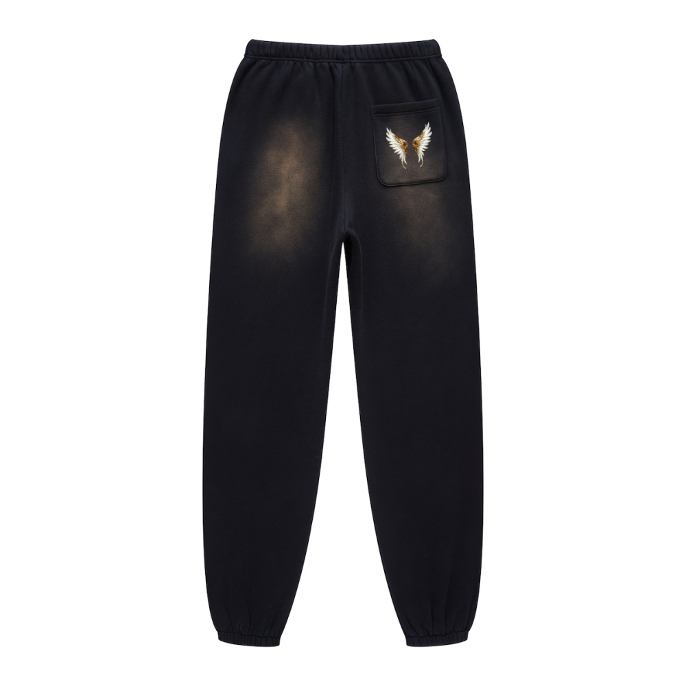 SP303 Streetwear Washed Dyed Joggers(440GSM)