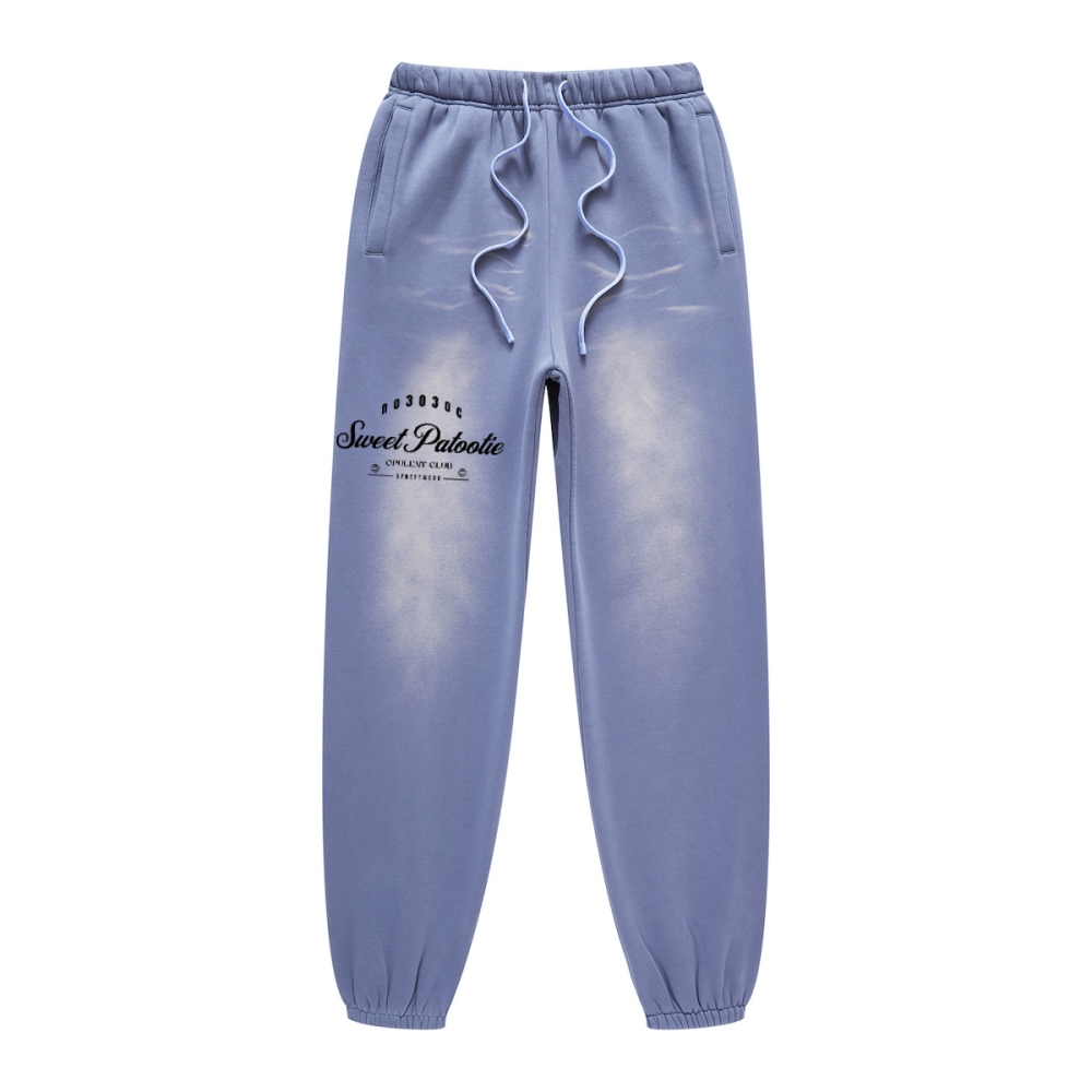 SP303 Streetwear Washed Dyed Joggers(440GSM)