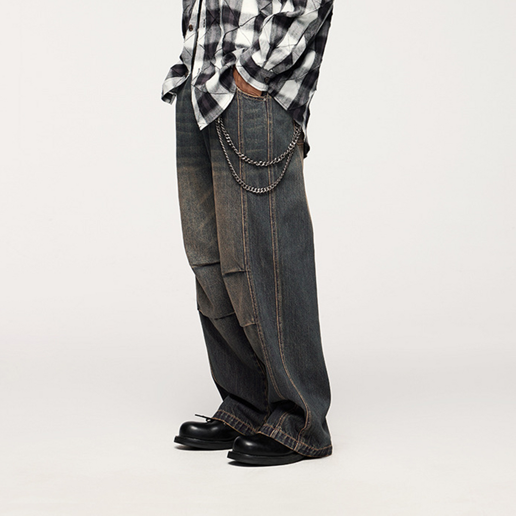303 Super Quality Tailoring Straight-Leg Vintage Jeans