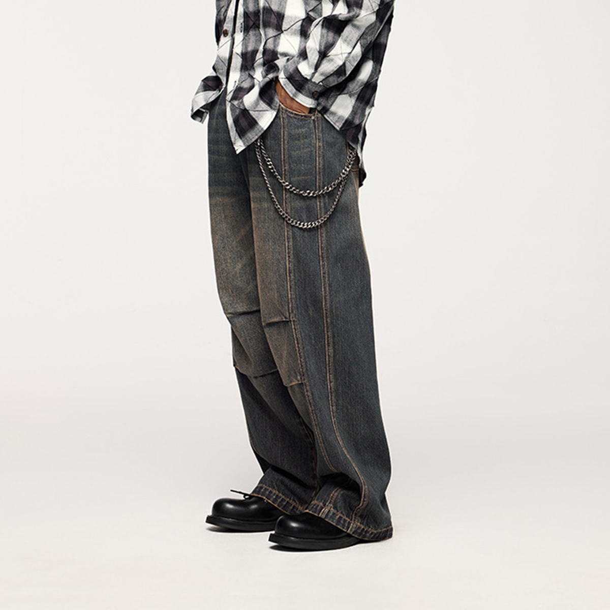303 Super Quality Tailoring Straight-Leg Vintage Jeans