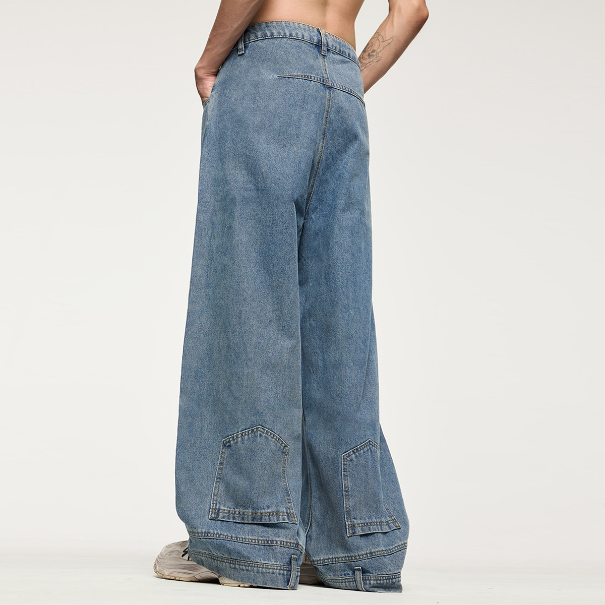 303 Mirror Wide-leg Jeans