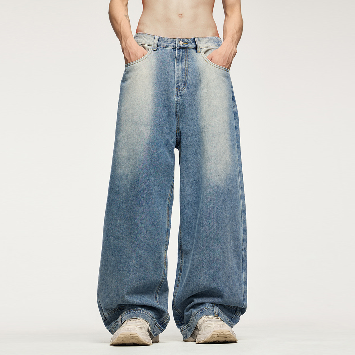 303 Mirror Wide-leg Jeans