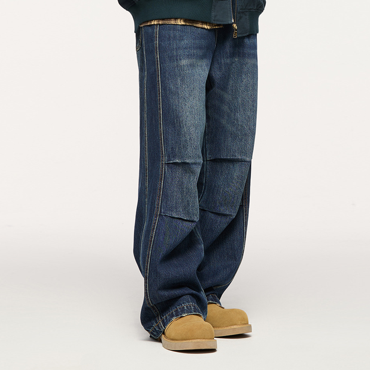 303 Super Quality Tailoring Straight-Leg Vintage Jeans